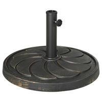 Outsunny Schirmständer bronze Polypropylen B/H/L: ca. 53,5x53,5x33 cm Sonnenschirmständer - bronze (33,00/53,50/53,50cm) - Outsunny
