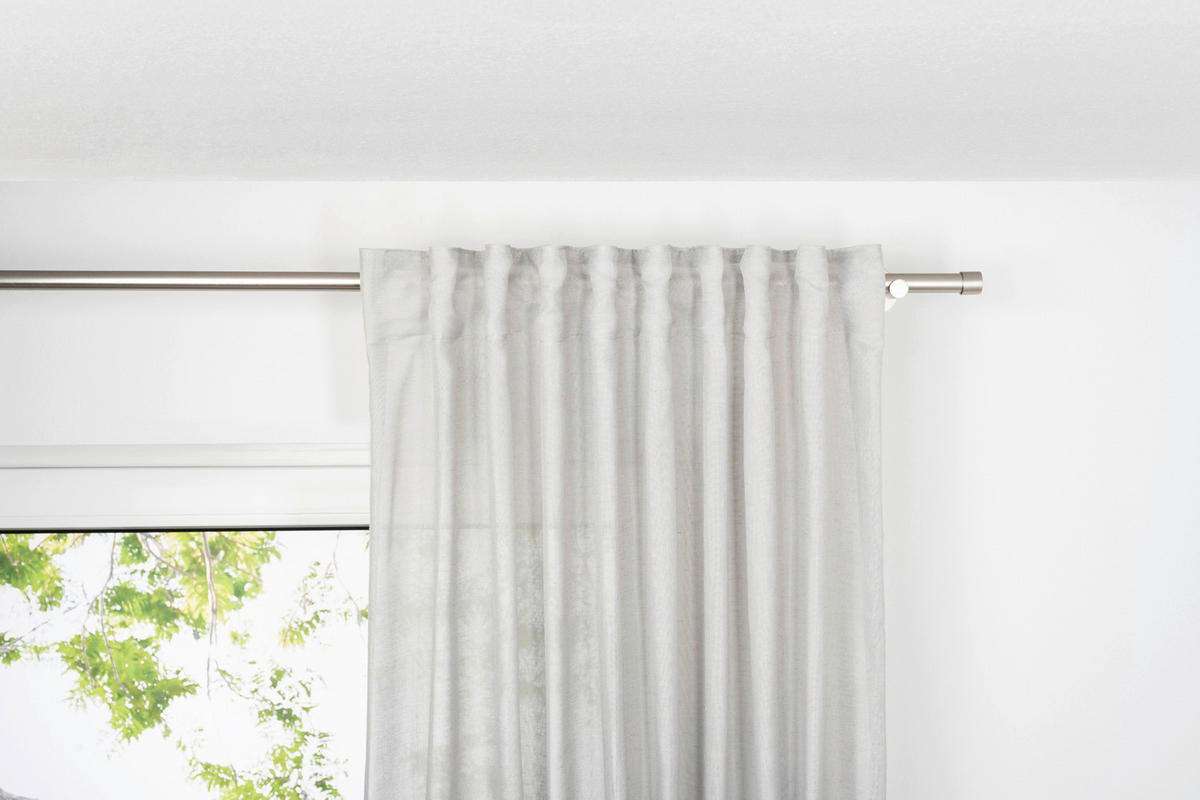 Kombivorhang BREEZE grau B/L: ca. 135x300 cm BREEZE - grau (135,00/300,00cm)