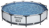 Bestway Pool Steel Pro Max Frame Pool-set H/d: Ca. 76x366 Cm Steel Pro Max Frame Pool-Set - blau (366,00/76,00cm)