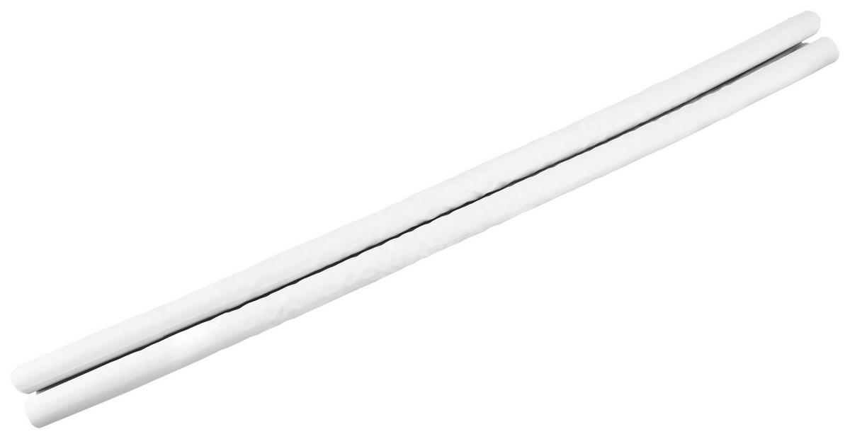 Zugluftstopper weiß B/L: ca. 3x95 cm Zugluftstopper weiß - weiß (3,00/95,00cm)
