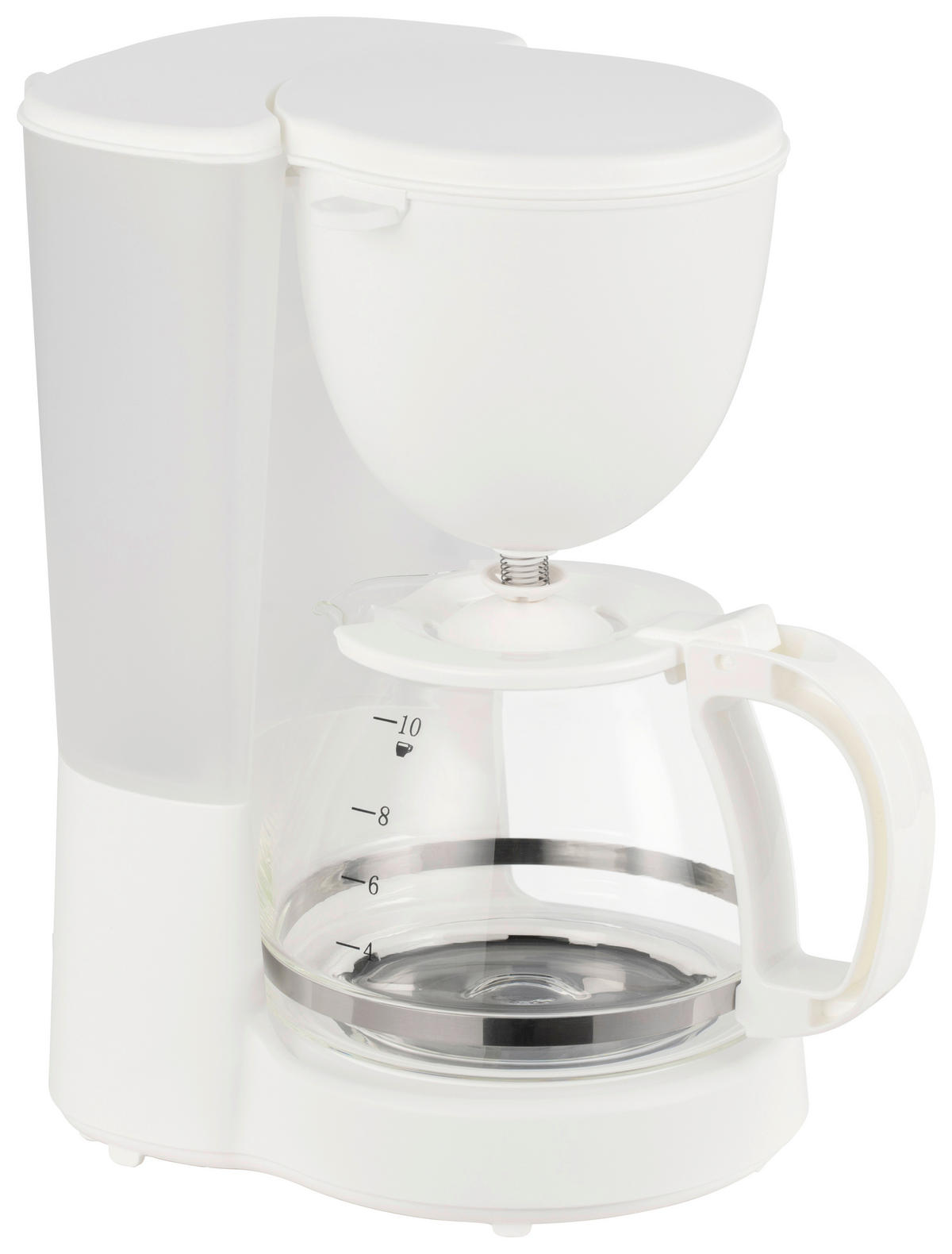 Kaffeeautomat CM9105E-GS weiß Kunststoff Glas Kaffeeautomat KaffeeFix - weiß (1,25l)