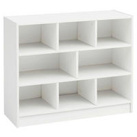 Regal weiß B/H/T: ca. 80x68,5x29,5 cm Bücherregal - weiß (80,00/68,50/29,50cm) - Wohnling