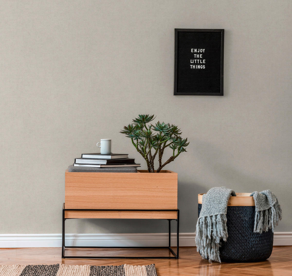 A.S.Creation Vliestapete grau silber B/H/D: ca. 53x1005x8,2 cm Vliestapete - silber/grau (8,20/1005,00cm) - A.S.Creation