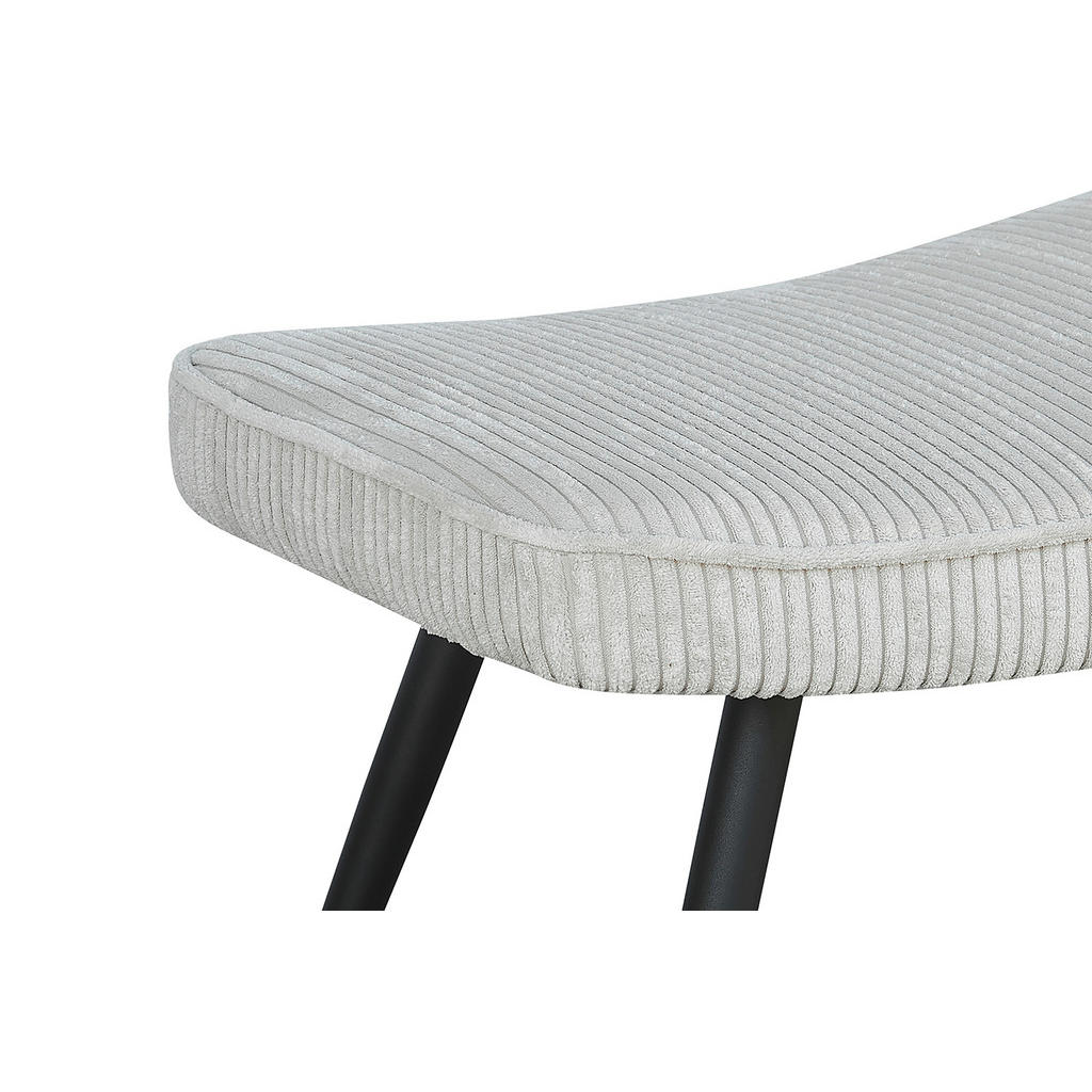 Thumbnail - byLIVING Hocker UTA weiß B/H/T: ca. 60x39x41 cm