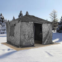Sojag Pavillon-Winterabdeckung grau Polyester Winterabdeckung für 1220 Modelle - grau - Sojag