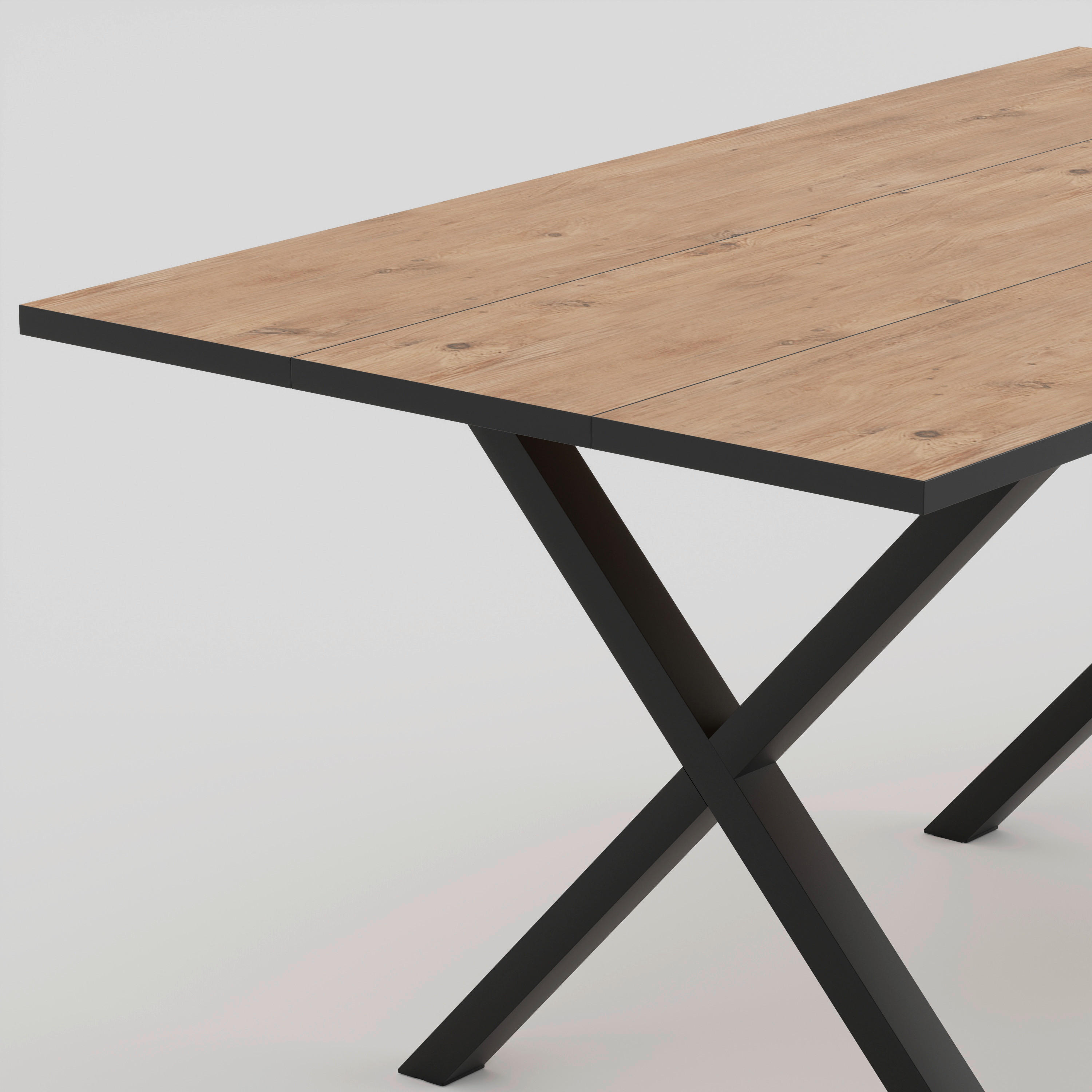 Esstisch Basel schwarz B/T: ca. 160x90 cm Basel - schwarz (160,00/90,00cm)