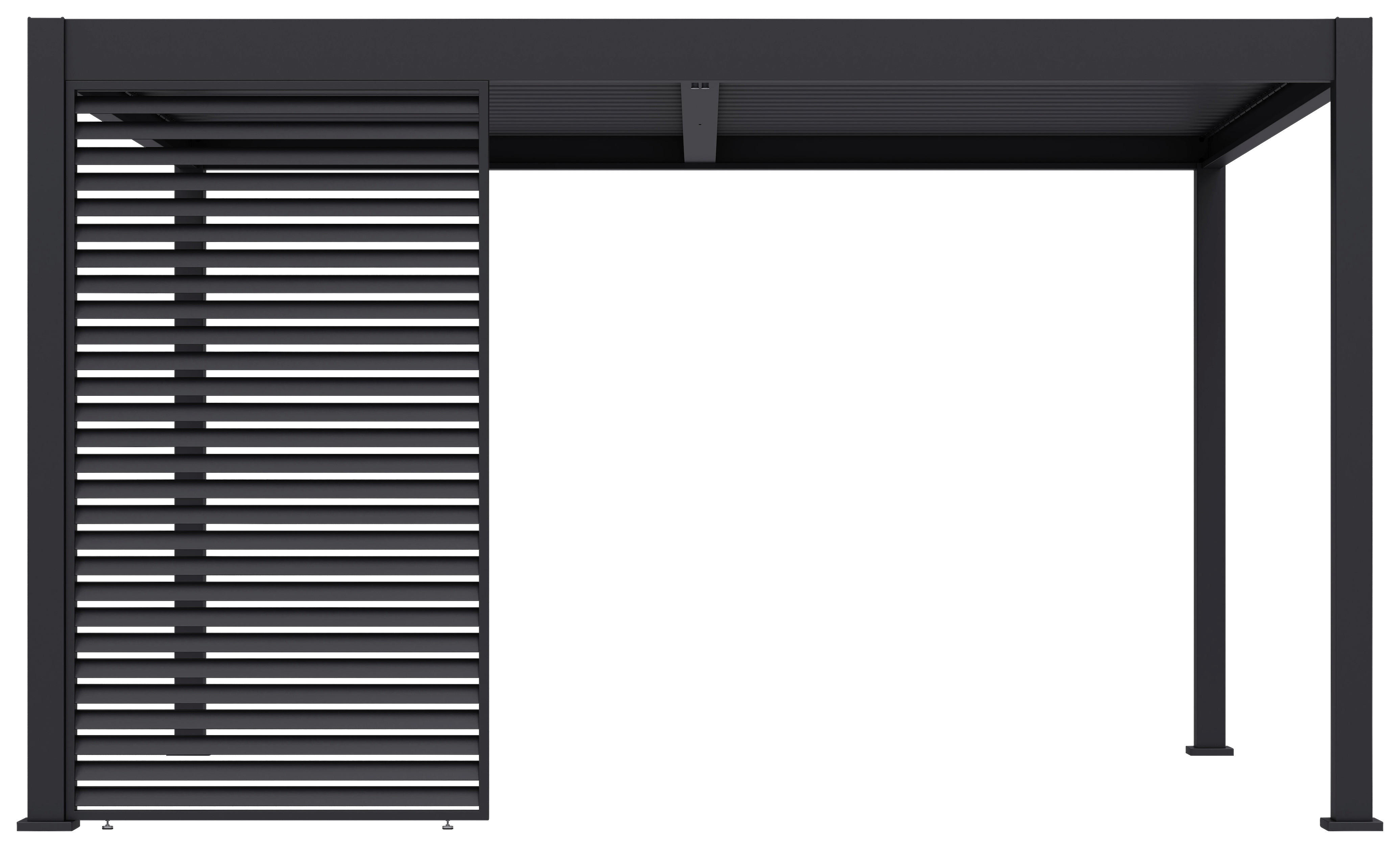 Paragon Outdoor Lamellen-Sichtschutz Grand Tuscan grau Aluminium B/H: ca. 135x234 cm Grand Tuscan - grau (135,00/234,00cm) - Paragon Outdoor