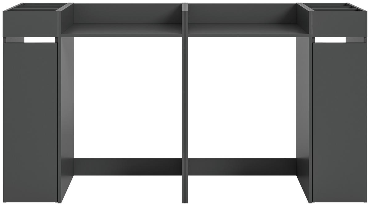 Waschmaschinenumbauschrank Free anthrazit B/H/T: ca. 190x101x60 cm Free - anthrazit (190,00/101,00/60,00cm) - xonox.home