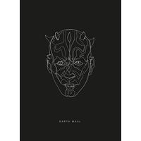 Komar Poster Star Wars Lines Dark Side Maul Star Wars - Classic B/L: ca. 50x70 cm Star Wars Lines Dark Side Maul - (50,00/70,00cm) - Komar