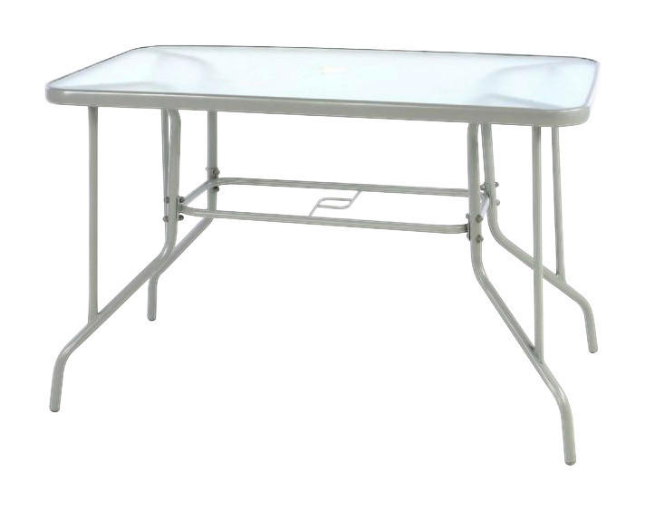 VCM Gartensitzgruppe silber Aluminium B/H/T: ca. 60x72x110 cm Gartensitzgruppe_5tlg. - anthrazit/silber (60,00/72,00/110,00cm) - VCM