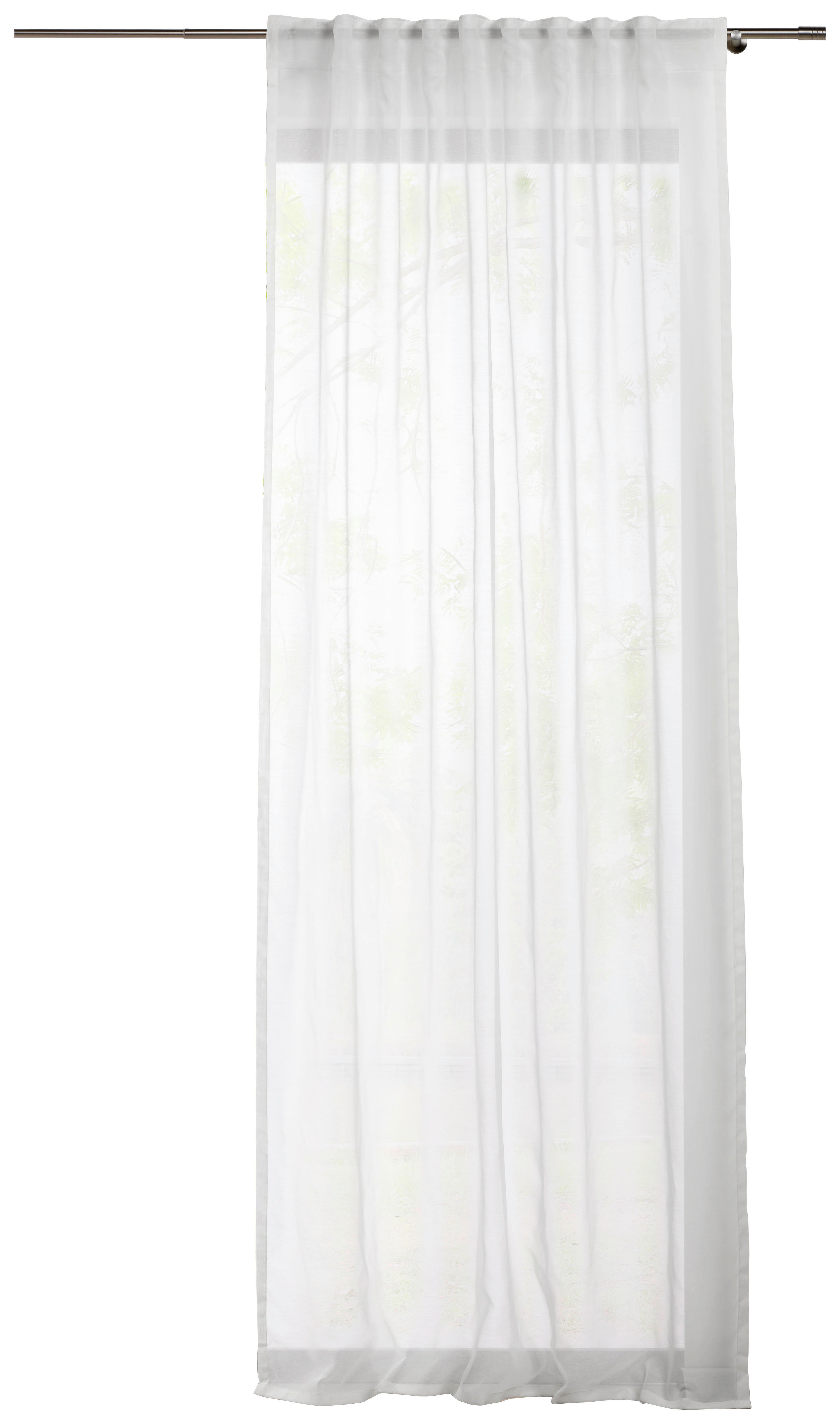 Kombivorhang PURE weiß B/L: ca. 135x245 cm PURE - weiß (135,00/245,00cm)