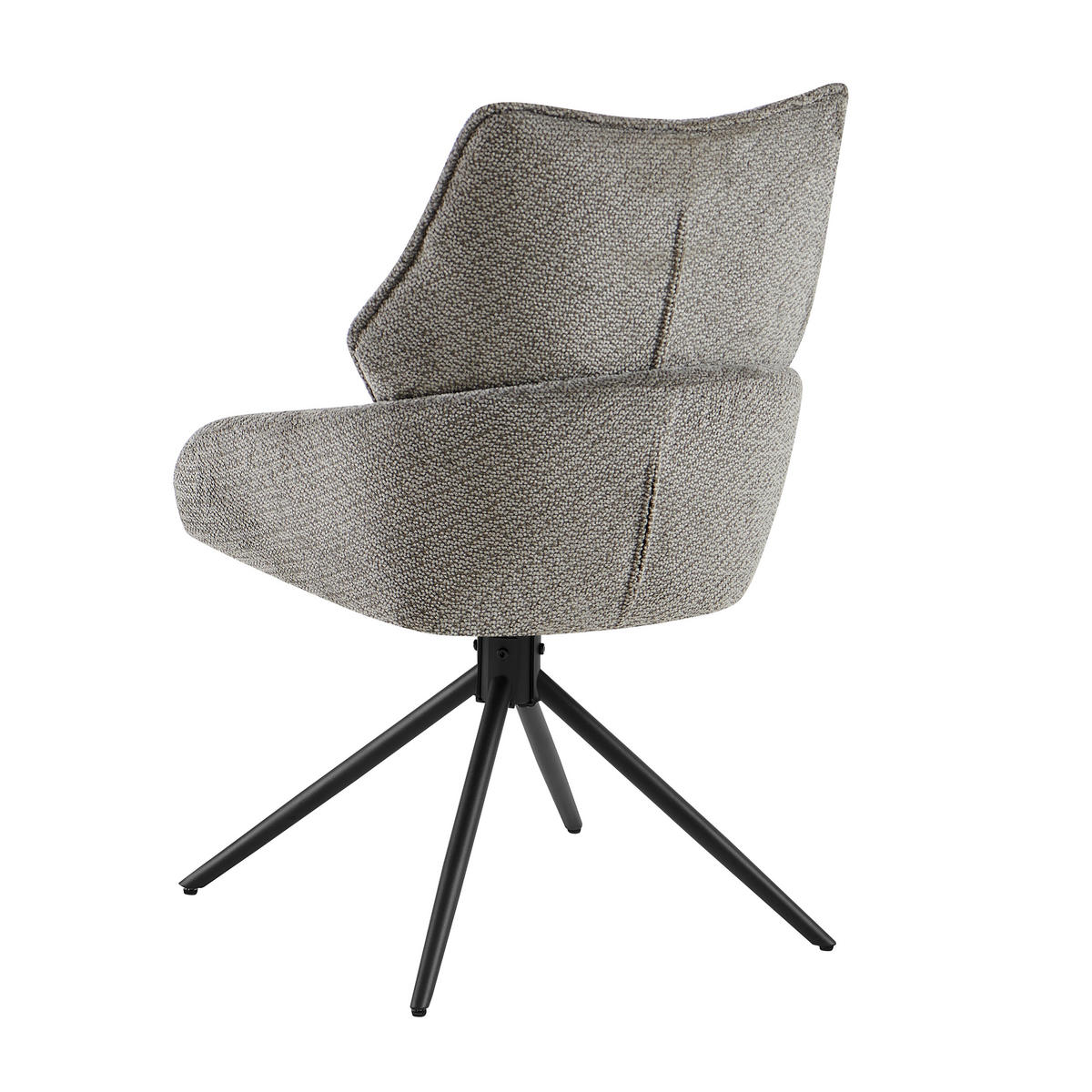 Drehstuhl Cali anthrazit Webstoff B/T: ca. 57x61 cm Cali - schwarz/anthrazit (57,00/61,00cm)