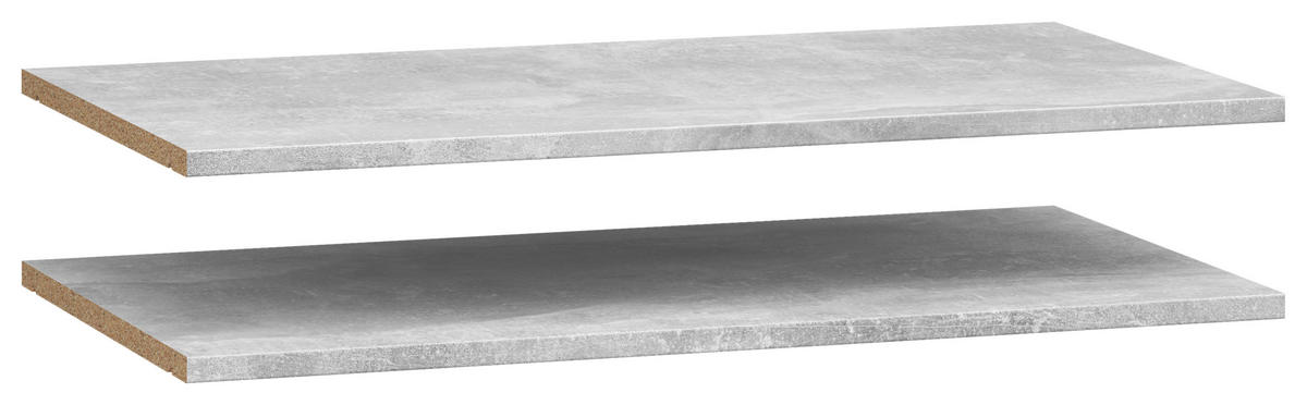 Einlegeböden-Set Multi-Stauraum Typ 59 Beton Optik B/H/T: ca. 67x1,5x36 cm Multi-Stauraum Typ 59 - Beton (67,00/1,50/36,00cm)