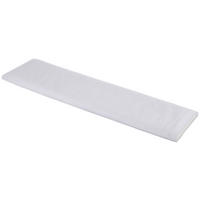 Store-Meterware Flammeffekt weiß H: ca. 300 cm Flammeffekt - weiß (300,00cm)