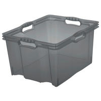 keeeper Multibox grau B/H/L: ca. 35x23x43 cm Multibox_Franz_XL 24l - grau (43,00/35,00/23,00cm) - keeeper