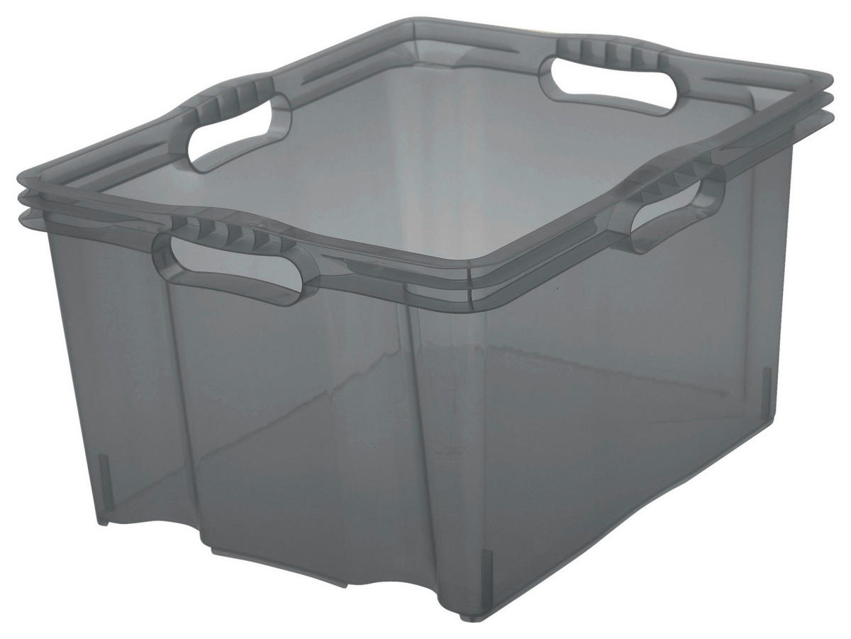 keeeper Multibox grau B/H/L: ca. 35x23x43 cm Multibox_Franz_XL 24l - grau (43,00/35,00/23,00cm) - keeeper