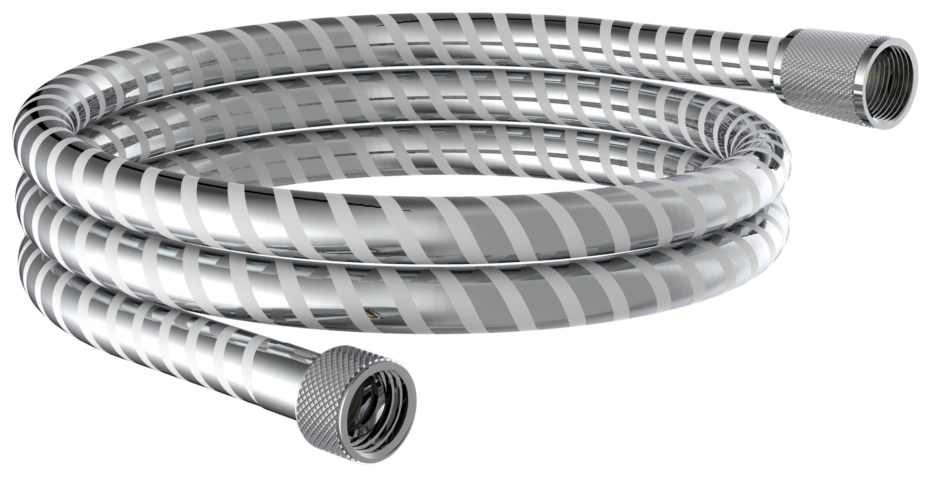 Brauseschlauch Chrom Brauseschlauch - weiß/Chrom (150,00cm) - Eisl