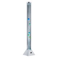 Reality Wassersprudelsäule R5073-47 transparent silber Kunststoff B/H/T/D: ca. 21x130x21x10 cm Wassersprudelsäule_Motion - transparent/silber (21,00/130,00/21,00cm) - Reality