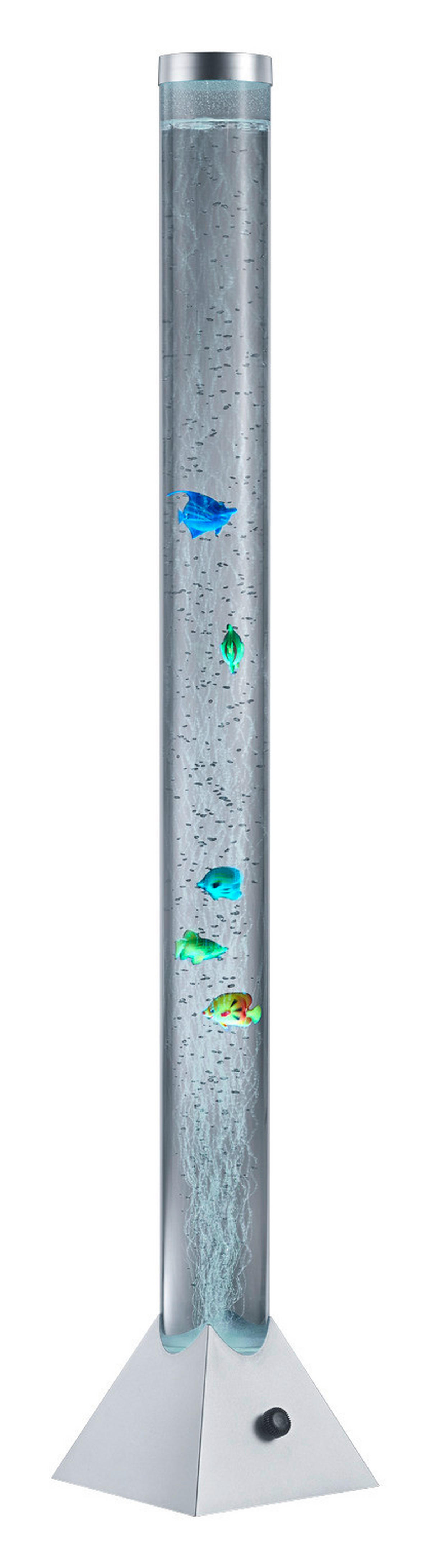 Reality Wassersprudelsäule R5073-47 transparent silber Kunststoff B/H/T/D: ca. 21x130x21x10 cm Wassersprudelsäule_Motion - transparent/silber (21,00/130,00/21,00cm) - Reality