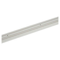 Gardinenschiene weiß Kunststoff L: ca. 120 cm 3.0 Läufe Schiene_Hohlkammer_3lfg. - weiß (120,00cm) - ondeco