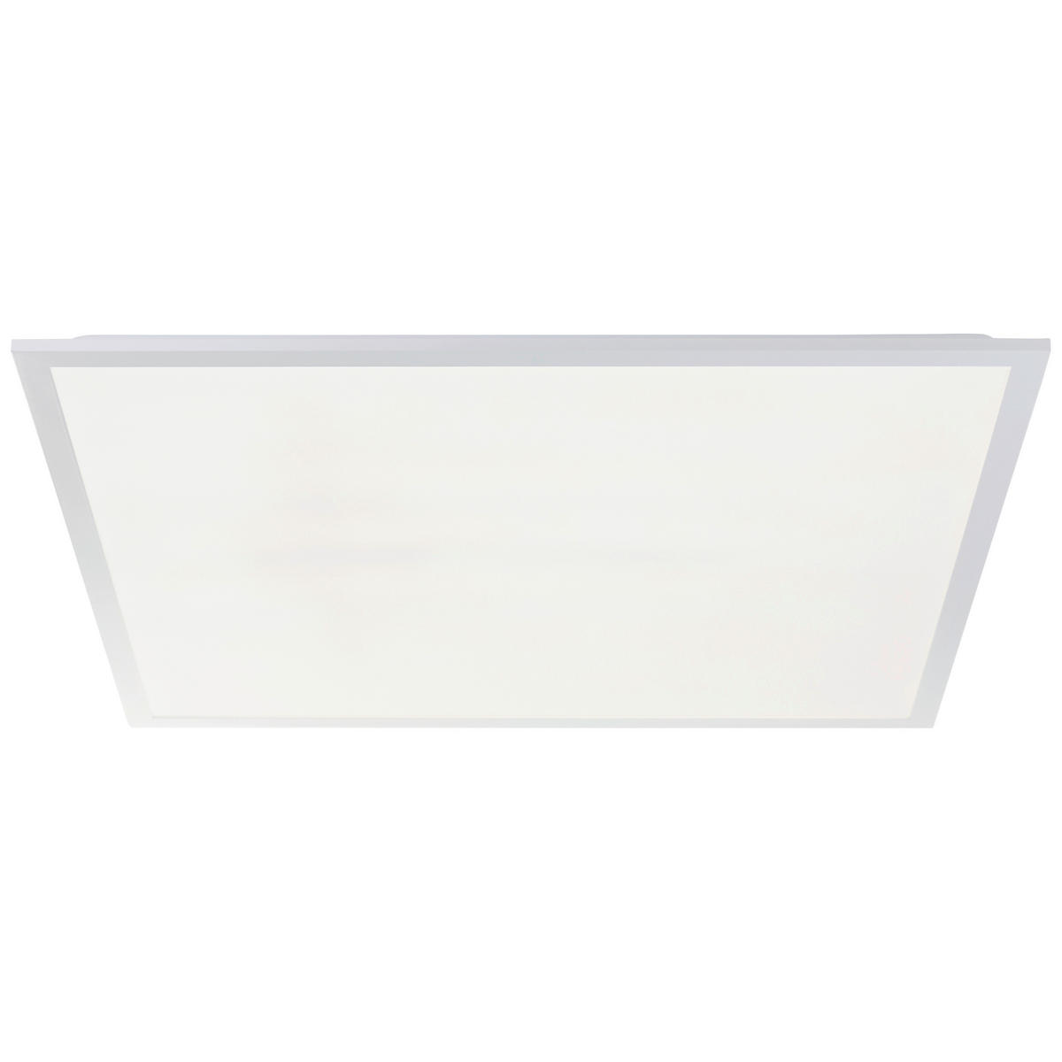 Brilliant LED-Deckenleuchte weiß Metall Kunststoff B/H/L: ca. 63x7,5x63 cm Briston - weiß (63,00/63,00/7,50cm) - Brilliant