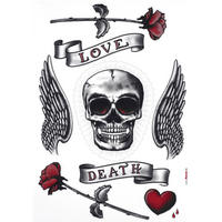 Komar Wandtattoo Calavera  Calavera B/L: ca. 50x70 cm Calavera - (50,00/70,00cm) - Komar
