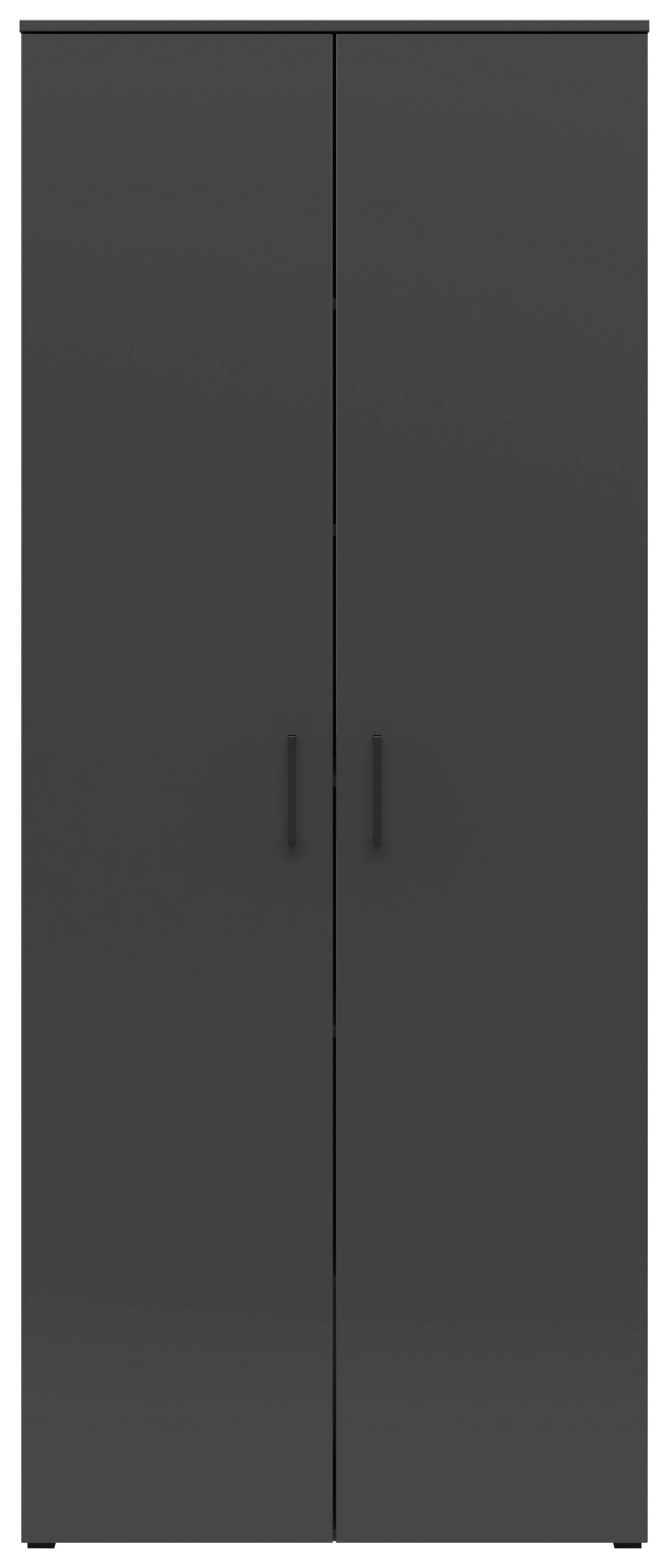 Schrank Multi-Stauraum Typ 37 anthrazit B/H/T: ca. 80x195x40 cm Multi-Stauraum Typ 37 - anthrazit (80,00/195,00/40,00cm)