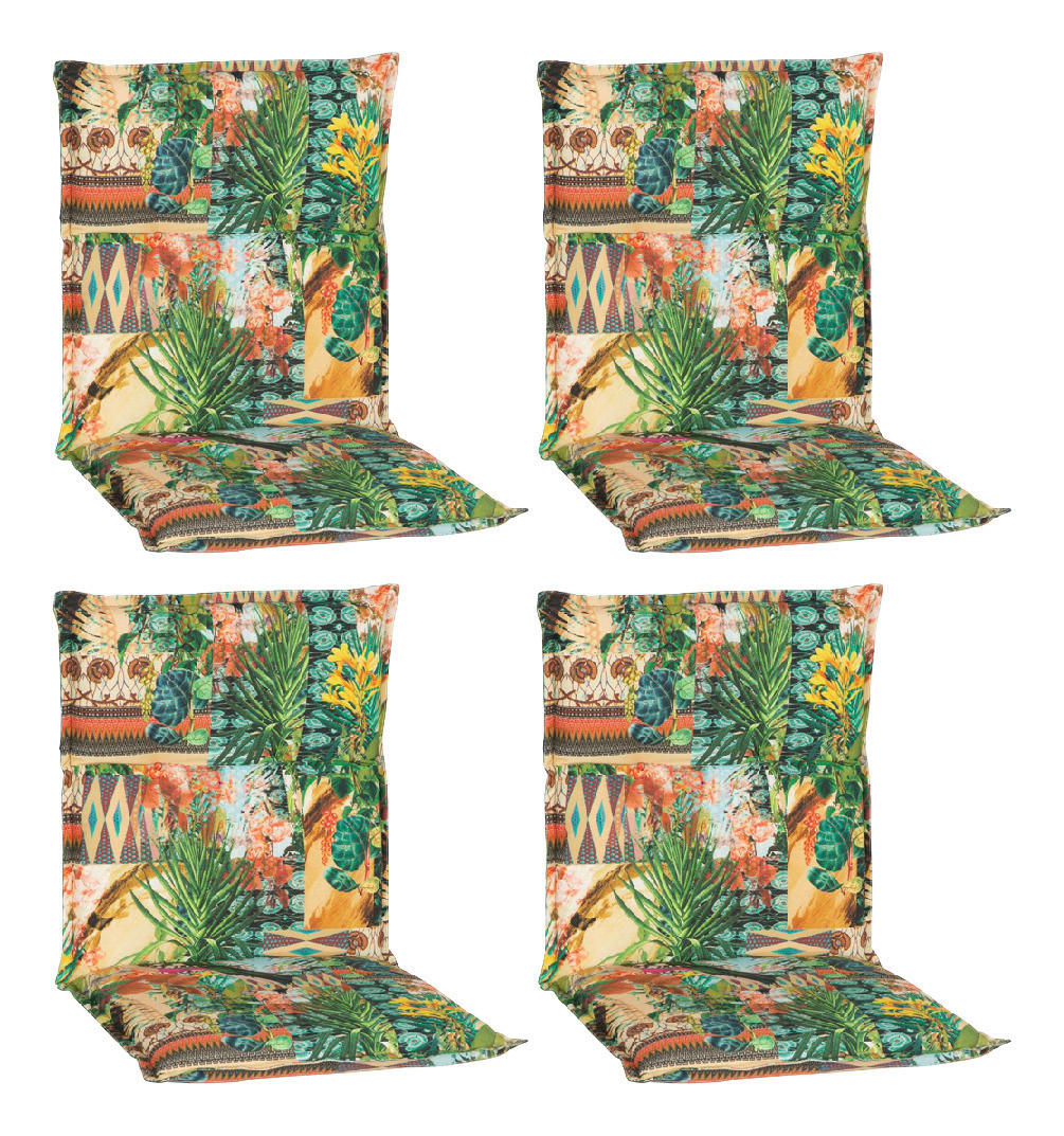 Beo Saumauflage für Niederlehner Texas bunt Polyester-Mischgewebe B/H/S: ca. 98x46x8 cm 4er Set Texas - bunt (98,00/46,00cm) - Beo
