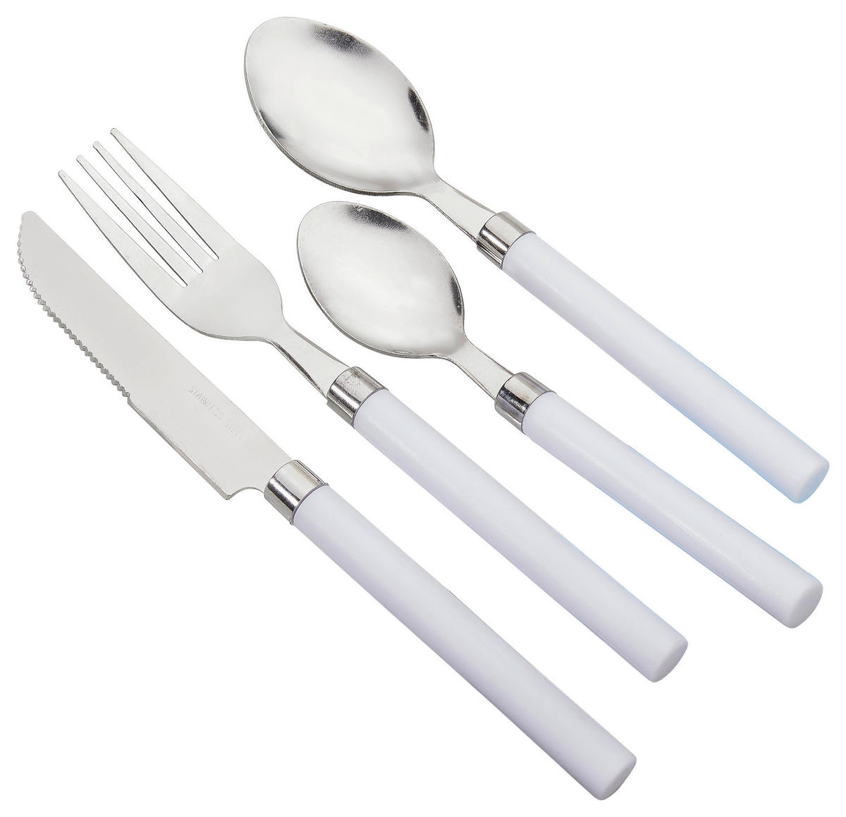 POCOline Besteckset sortiert Edelstahl 16 tlg. Besteckset_Spring_16tlg. - sortiert - POCOline