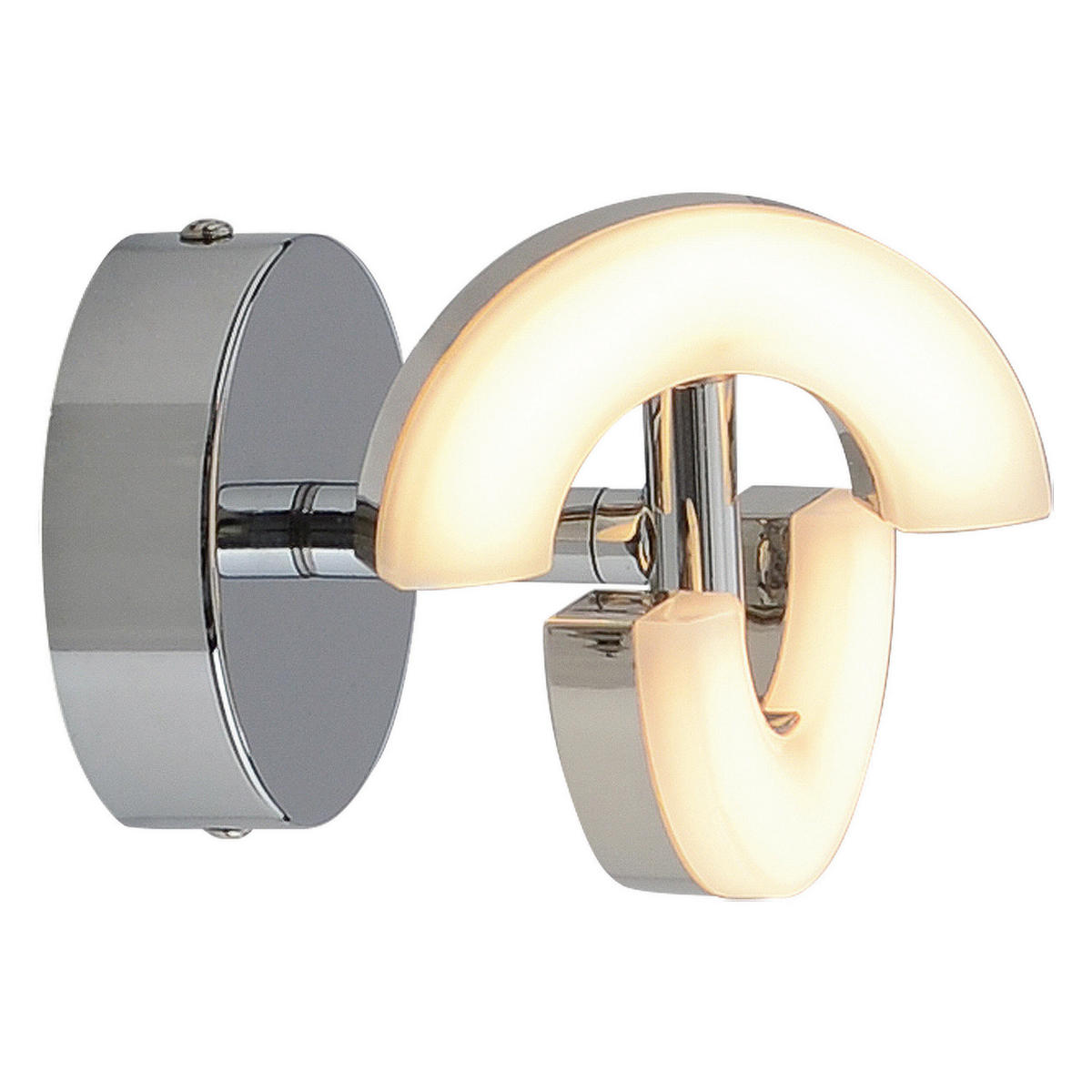 Näve Leuchten LED-Spot Chrom Kunststoff Metall B/H/T: ca. 13,5x9x8 cm 1 Brennstellen AFFI - Chrom (13,50/9,00/8,00cm) - Näve Leuchten