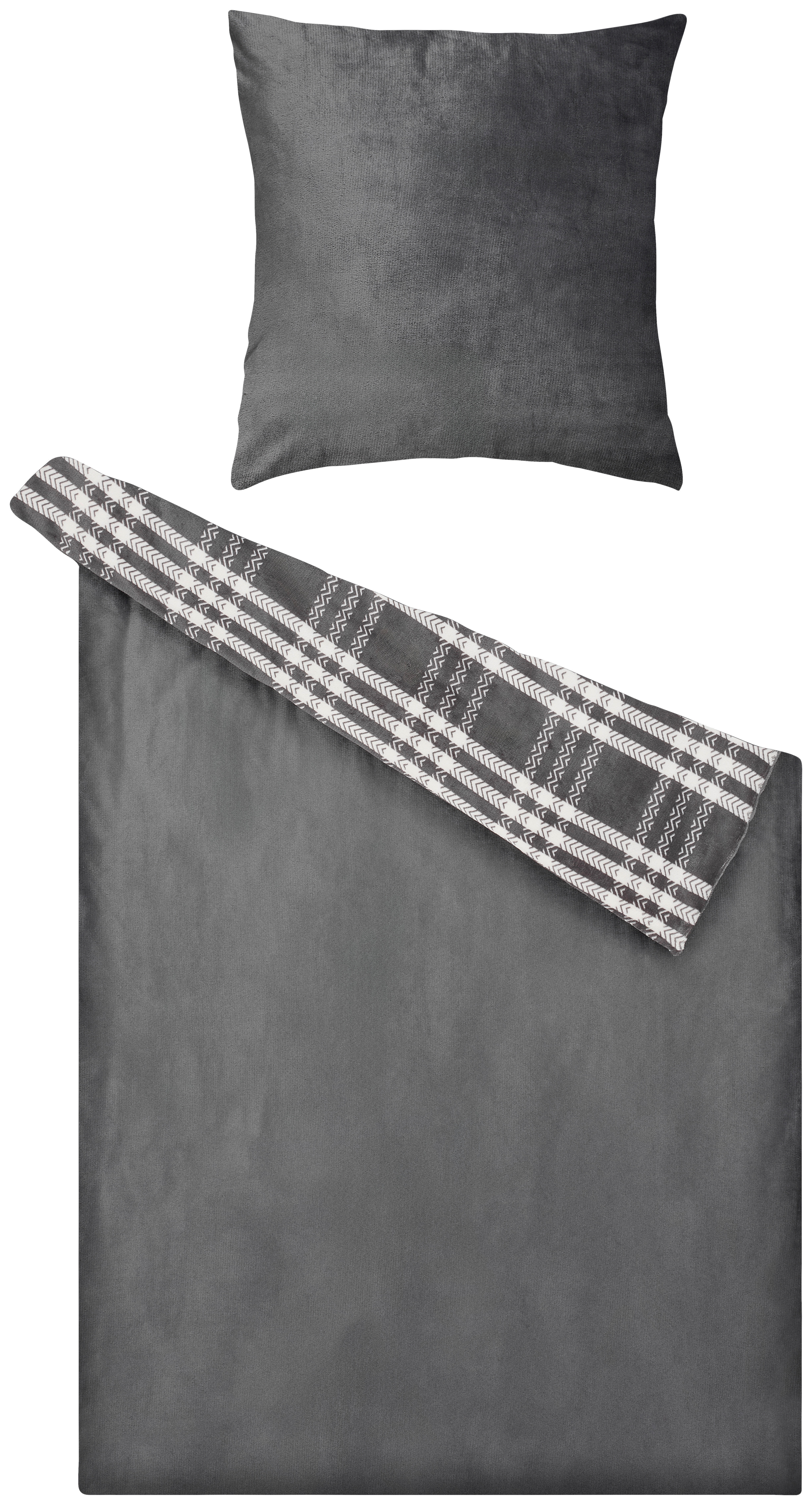 Microfaser Bettwäsche Bettwäsche_Cashmere-Touch karo - (155,00/220,00cm)