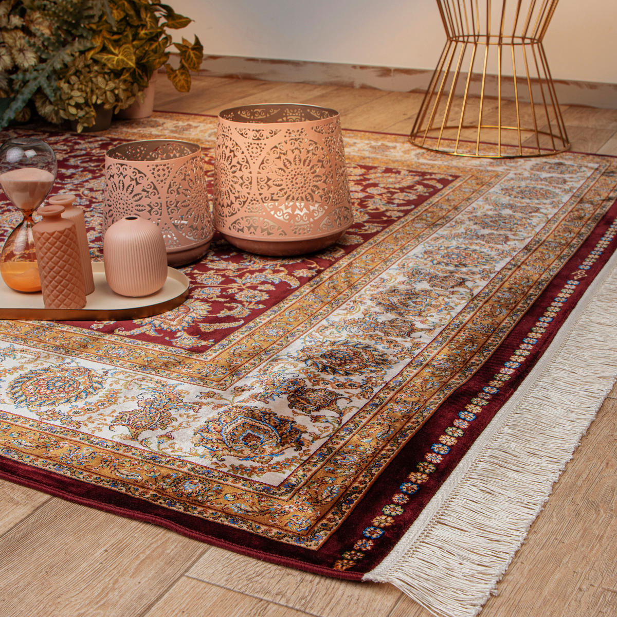 Obsession Teppich My Babylon of Obsession rot B/L: ca. 240x340 cm My Babylon of Obsession - rot (240,00/340,00cm) - Obsession