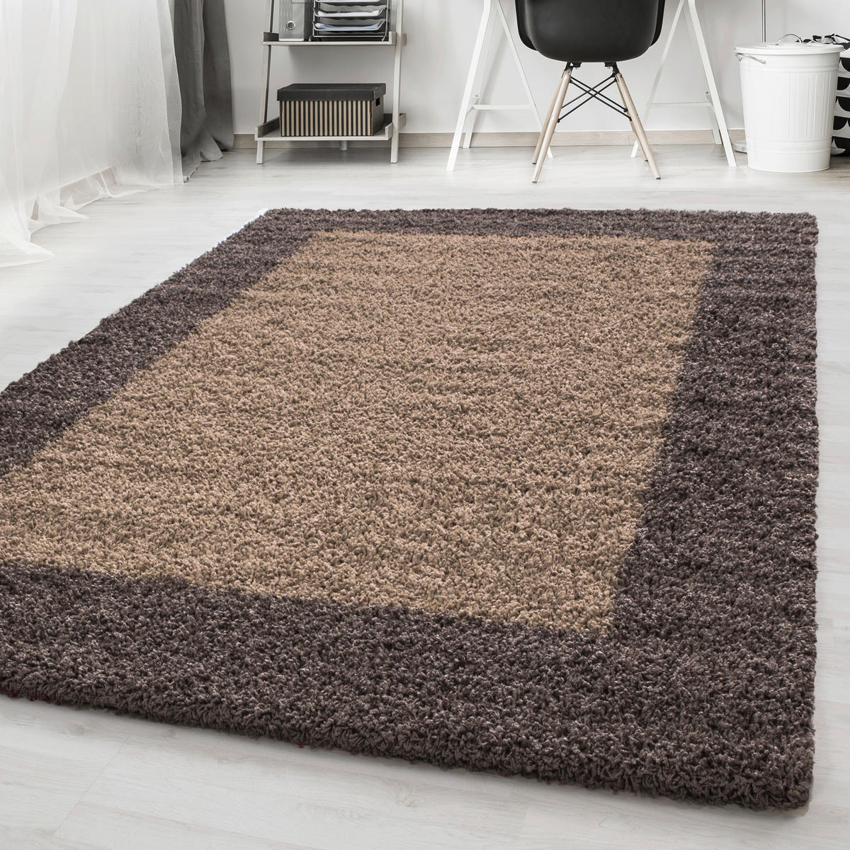 Ayyildiz Teppich LIFE taupe B/L: ca. 60x110 cm LIFE - taupe (60,00/110,00cm) - Ayyildiz