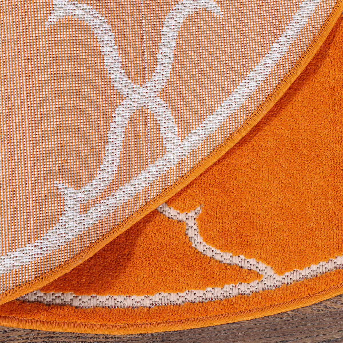 Sanat Outdoorteppich BERLIN orange B/L: ca. 150x150 cm BERLIN - orange (150,00/150,00cm) - Sanat