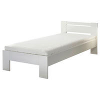 Futonbett Cannes weiß Liegefläche B/L: ca. 90x200 cm Cannes - weiß (95,00/71,00/204,00cm)