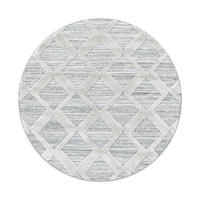 Ayyildiz Teppich PISA grau D: ca. 120 cm PISA - grau (120,00cm) - Ayyildiz