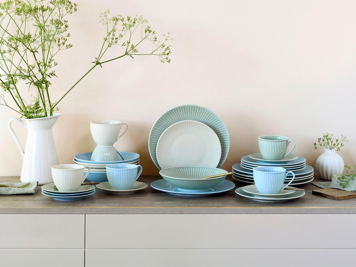 CreaTable Kombiservice Valencia bunt Porzellan 30 tlg. Valencia - bunt - CreaTable