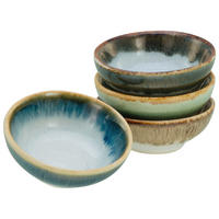 CreaTable Dipp-Schalenset Cascade bunt Steinzeug Cascade - bunt - CreaTable