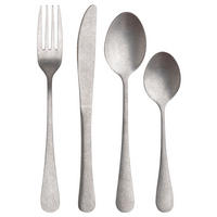 SAN IGNACIO Besteckset NOIA silber Edelstahl 16 tlg. NOIA - silber - SAN IGNACIO