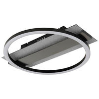 GLOBO Deckenventilator Deckenleuchte-Norberto - schwarz (32,00/8,00/38,00cm) - GLOBO