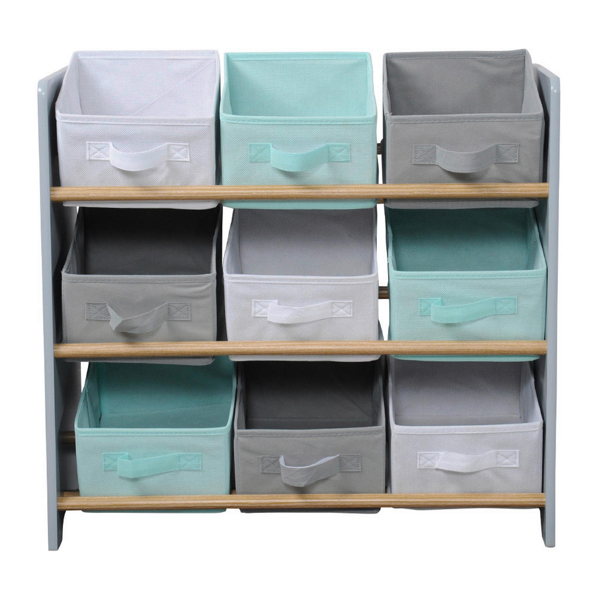 Kesper Aufbewahrungsregal Alpaka multicolor Holz B/H/T: ca. 65x60x30 cm Alpaka - multicolor (65,00/60,00/30,00cm) - Kesper