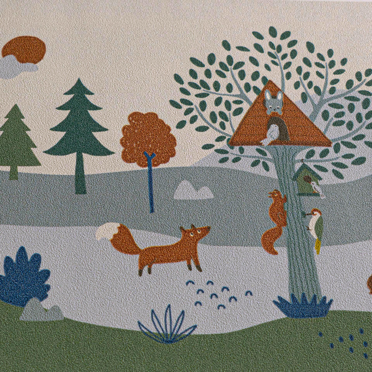 A.S.Création Bordüre blau grau grün B/H/D: ca. 18x500x6,8 cm Bordüre_selbstklebend - blau/grün (6,80/500,00cm) - A.S.Creation