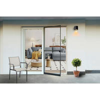 Fliegengitter weiß B/L: ca. 100x210 cm Fliegengitter-Spannrahmen-Tür - weiß (100,00/210,00cm)