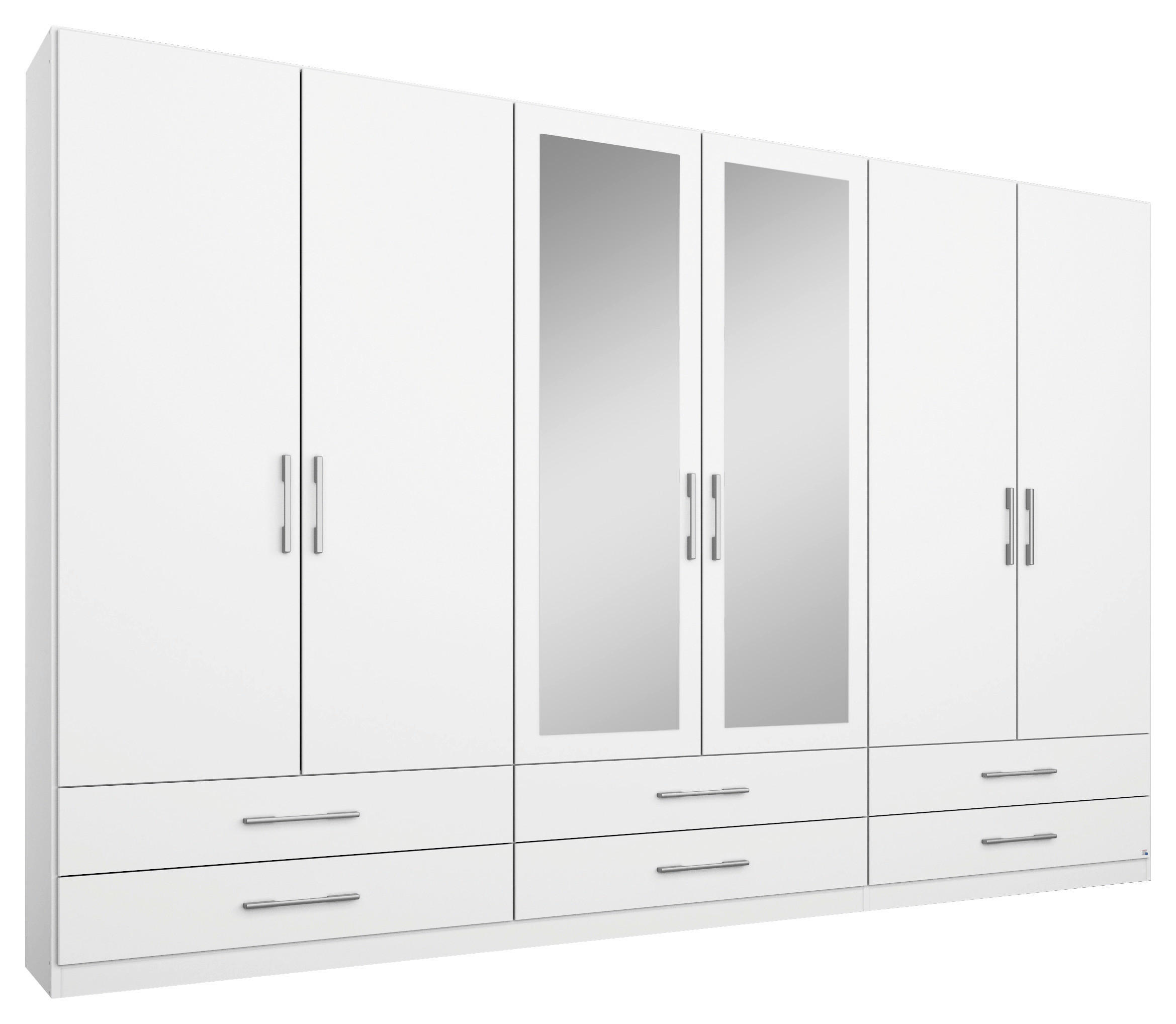 Kleiderschrank Hersbruck Alpinweiß B/H/T: ca. 271x210x54 cm Hersbruck - Alpinweiß (271,00/210,00/54,00cm)
