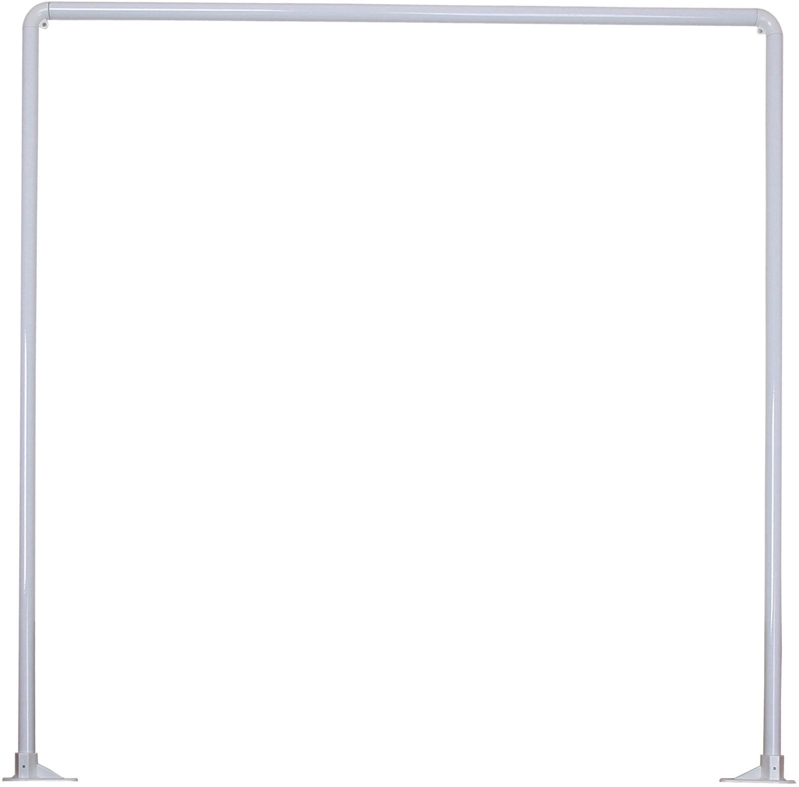 Duschstange weiß Aluminium Winkel-Duschstange weiß - weiß (90,00/90,00/2,00cm) - Acus