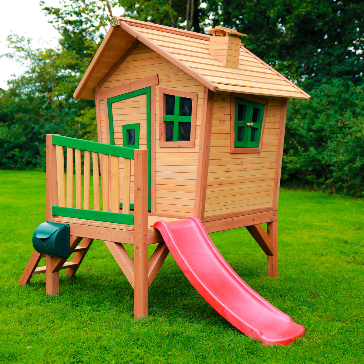 AXI Spielhaus Robin multicolor B/H/T: ca. 264x203x177 cm Robin - multicolor (264,00/203,00/177,00cm) - AXI