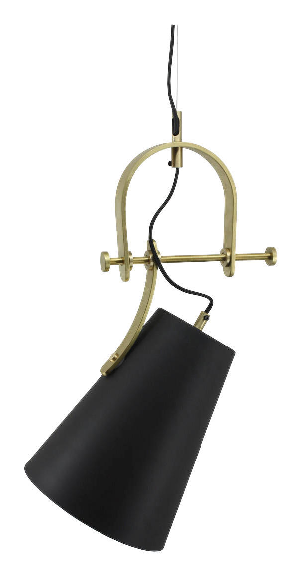 Kayoom Pendelleuchte braun Eisen Kupfer B/H/L: ca. 21x54x20 cm E27 1 Brenns günstig online kaufen