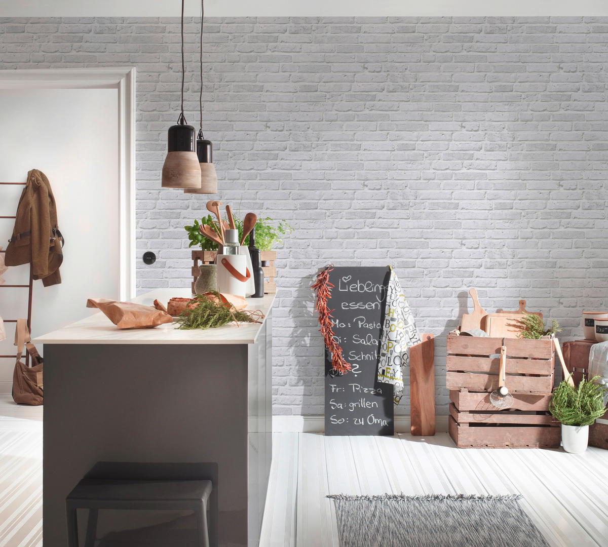 A.S.Creation Vliestapete Best of Wood`n Stone 2nd Edition Steine grau B/L: ca. 53x1005 cm Best of Wood`n Stone 2nd Edition - grau (53,00/1005,00cm) - A.S.Creation
