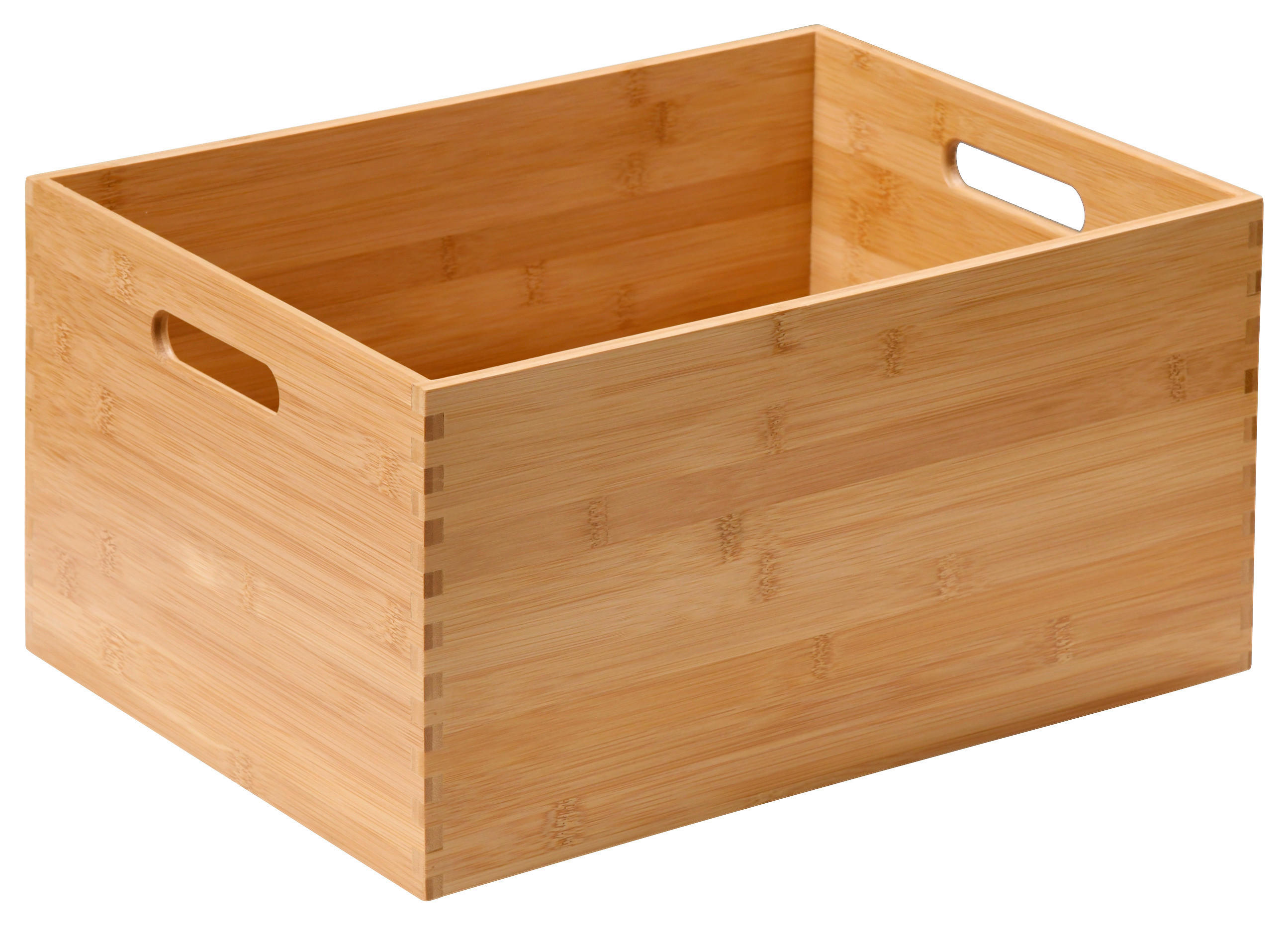 Kesper Aufbewahrungsbox natur Bambus B/H/L: ca. 28,5x20x38,5 cm günstig online kaufen