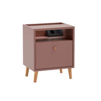 Nachtkonsole Bjarne mauve B/H/T: ca. 40,2x50,1x32,7 cm Bjarne - mauve (40,20/50,10/32,70cm) - Schildmeyer